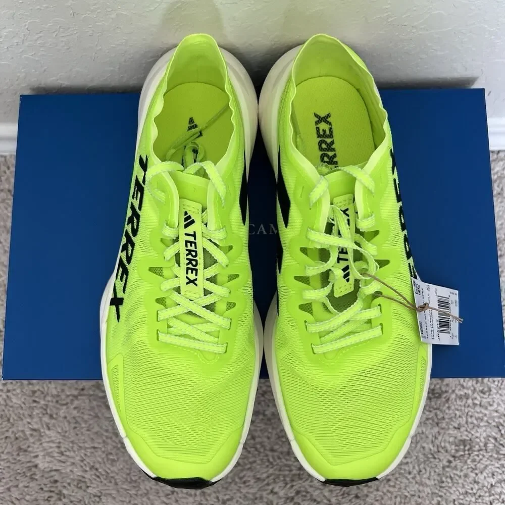 Adidas Terrex Agravic Speed Ultra Trail Running Shoes Volt JR5217 Men Size 7 NWT